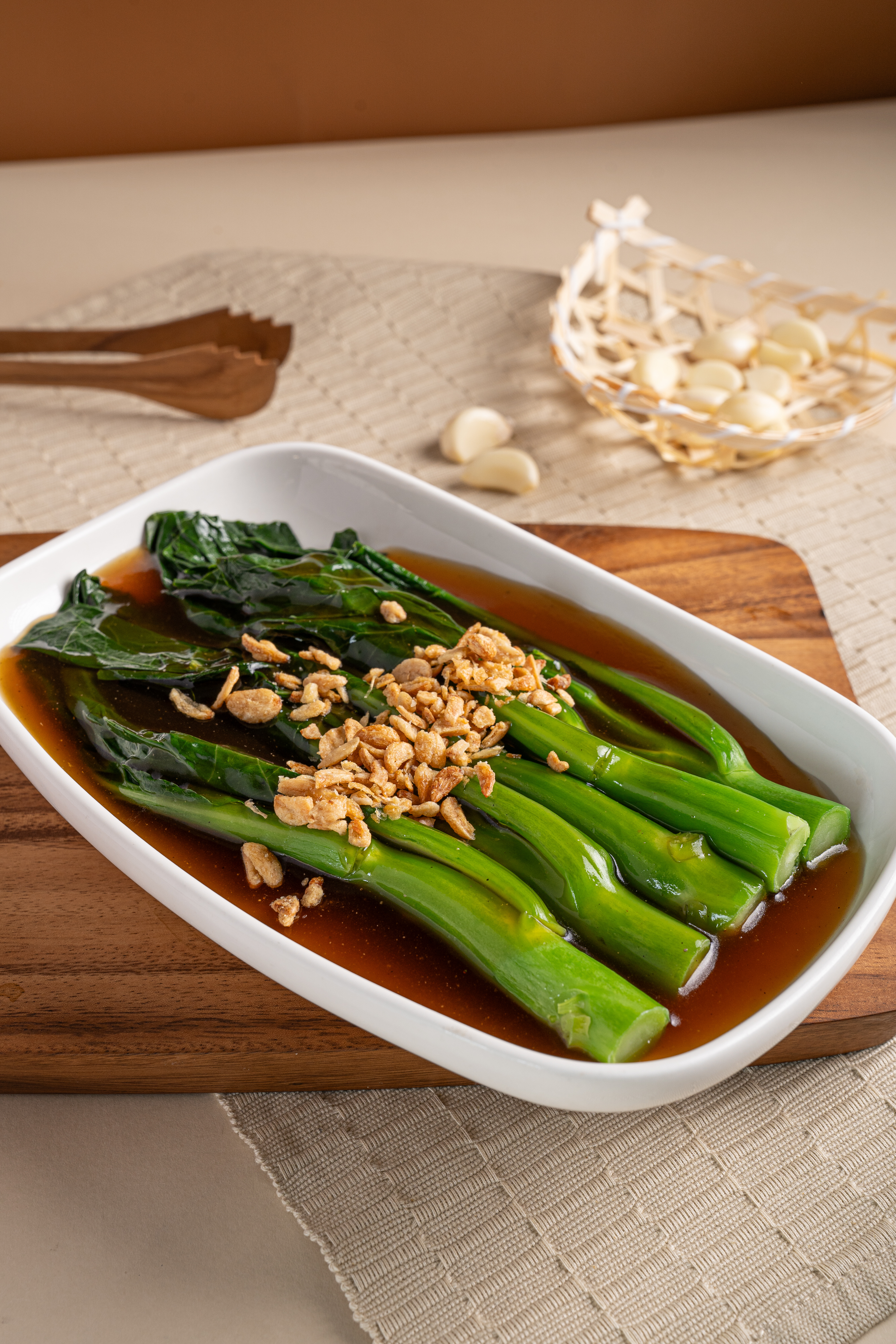 CHINESE KALE WITH OYSTER SAUCE
